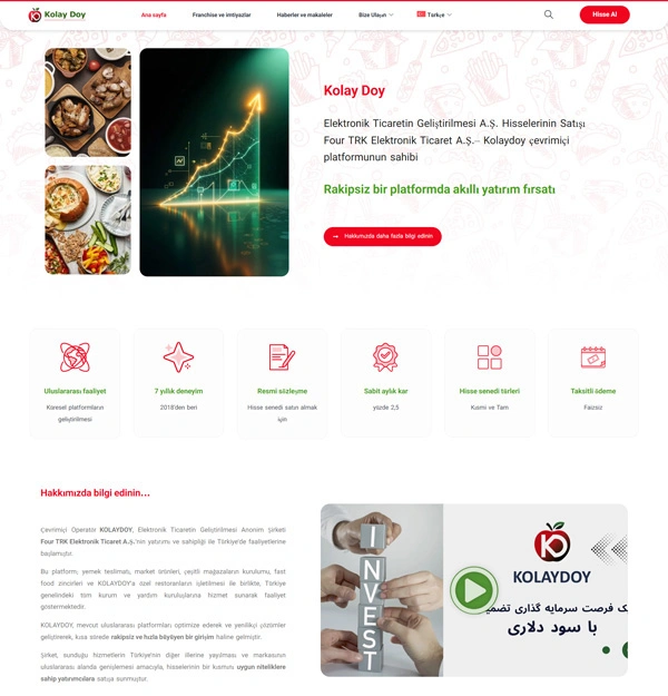 kolaydoy stock website